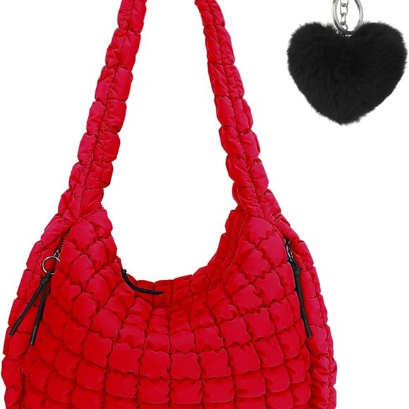 Fashionable Large Quilted Tote with Multiple Pockets - Ideal for Every Occasion - Picture 1 of 6